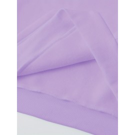 Women'S Butterfly Printed Hoodie, Casual Pullover with Slight Stretch, All Seasons, Polyester, 250g/m² Knit Fabric, Hooded Collar, Large Size