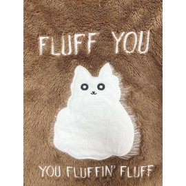 Plus Size, Plus Size Women's Autumn Winter -Lined Thickened Hooded Hand- Sweatshirt