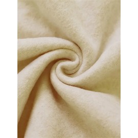 Plus Size, Women's Oversized White Dragonfly Print Hooded Sweatshirt - Long Sleeve Casual Pullover with Drawstring Hood & Kangaroo Pocket, Plus Size All-Season Comfort, Elegant White Sweater for Casual Attire, Machine Washable, Relaxed Fit with Stylish Dragonfly Back Print, Soft Fabric for Layering, Chic and Versatile Women's Fashion