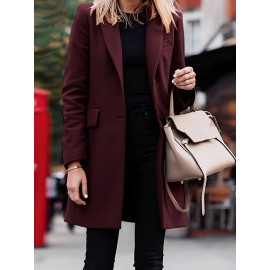 Plus Size - The New Large-sized Suit Jacket For Autumn And Winter, Made Of Thickened Fabric, Is Warm And Comfortable, Making It Perfect For Outings, Dates And Gatherings
