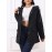 Women'S Plus Size Casual Hooded Windbreaker Jacket - 100% Polyester, Solid Color, Non-Stretch Woven Fabric, Fake Pockets, Spring/Fall Outerwear